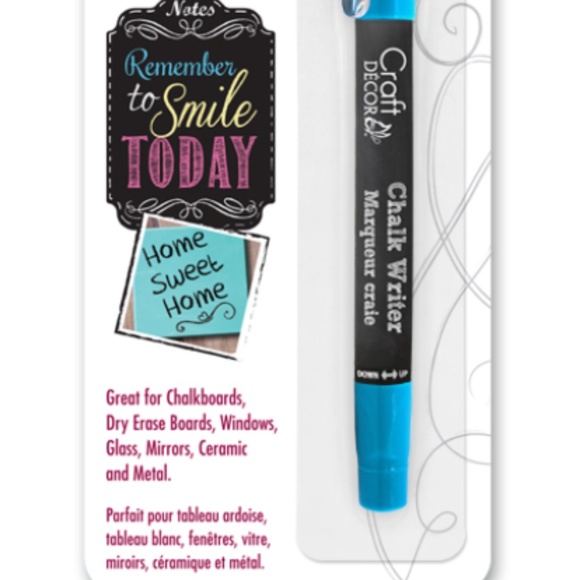 Chalk Writer Blister-Carded Neon Blue - Picture 3 of 5